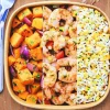 Crevettes sauce vierge