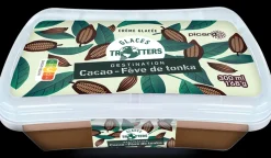 Crème glacée cacao fève de tonka