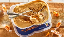 Crème glacée caramel fleur de sel
