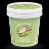 Crème glacée pistache, sauce noisette chocolat