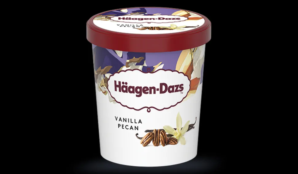Crème glacée Vanilla pécan