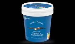 Crème glacée vanille-macadamia