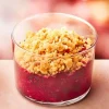 Crumble aux fruits rouges, 1 part