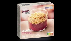 Crumble aux fruits rouges, 1 part
