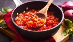 Cubes de tomates à l'italienne, Italie