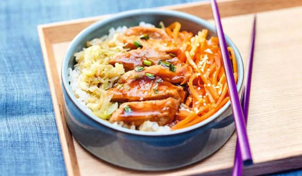 Donburi au poulet Cuisine Evasion