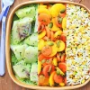 Duo de carottes cuisinées et graines de courge