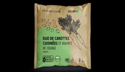 Duo de carottes cuisinées et graines de courge