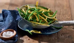 Duo de haricots verts et haricots beurres bio