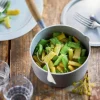 Duo haricots plats verts et beurre, coupés