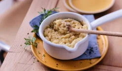 Ecrasé de pomme de terre à la truffe noire 1%