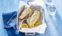 Filets de merlu blanc du Cap façon meunière
