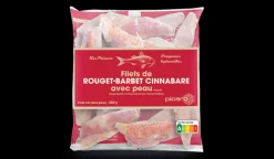 Filets de rouget-barbet cinnabare, avec peau