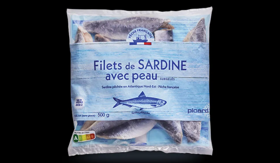 Filets de sardine Pêche française avec peau