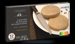 Foie gras canard entier,France, 2 tranches