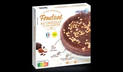 Fondant au chocolat et aux noisettes, vegan, 6 P.
