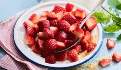 Fraise en morceaux, Egypte