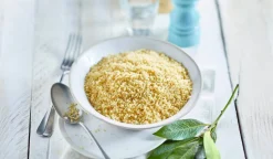 Graine de couscous cuisinée à l'huile d'olive, bio