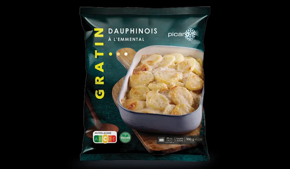 Gratin dauphinois, portionnable