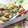 Gratin de gnocchi aux épinards et au bacon bio