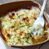 Gratin de pomme de terre, oignon, comté