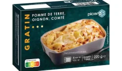 Gratin de pomme de terre, oignon, comté