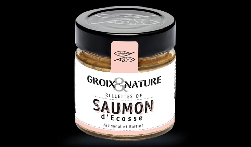 Groix et Nature Rillettes de saumon d'Ecosse