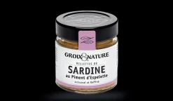 Groix et Nature Rillettes de Sardine au Piment d'Espelette