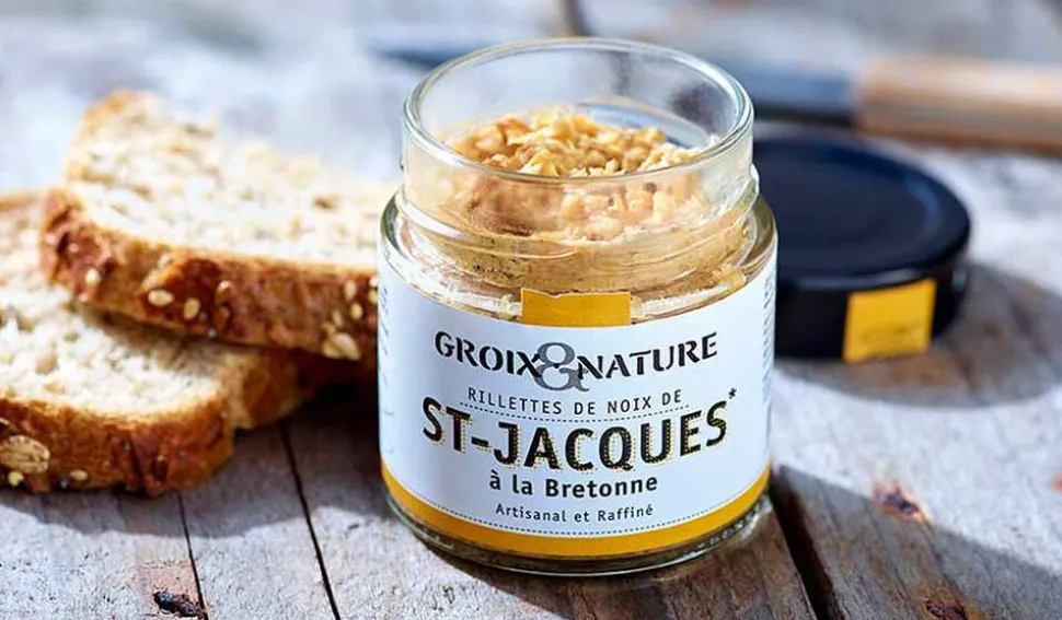 Groix et Nature Rillettes de Noix de St Jacques