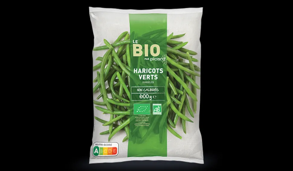 Haricots verts bio, France ou Italie