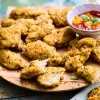 Hauts de cuisses de poulet,panure multi-grains
