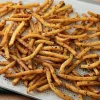 Inédites aux épices, pommes de terre avec peau