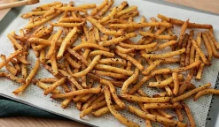 Inédites aux épices, pommes de terre avec peau