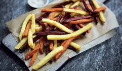 Inédites trois légumes, carottes,panais,betteraves