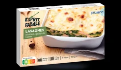 Lasagnes au saumon et aux épinards