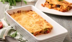 Lasagnes aux légumes grillés et à la mozzarella