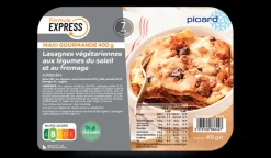 Lasagnes végétariennes légumes soleil et fromage
