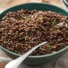 Lentilles vertes, cuites