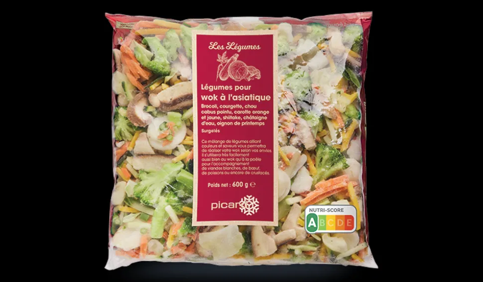 Légumes asiatiques pour wok