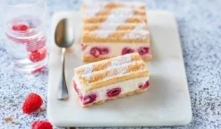 Macaron aux framboises