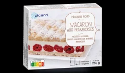 Macaron aux framboises
