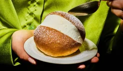 Maritozzo, brioche à la crème fouettée