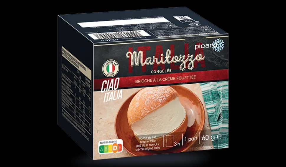 Maritozzo, brioche à la crème fouettée