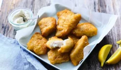 Merlu blanc du Cap façon fish and chips MSC