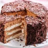 Merveilleux au chocolat, 6 parts