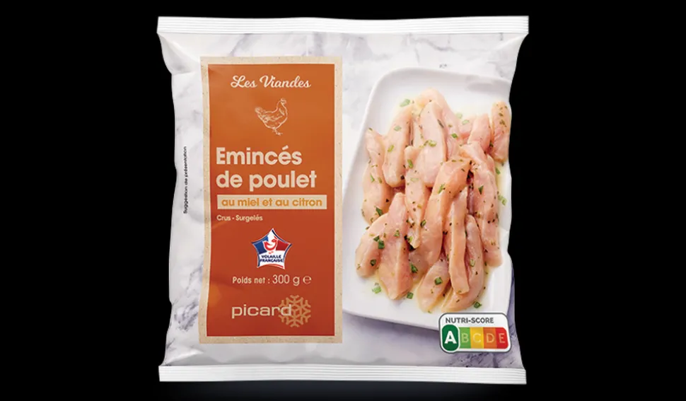 Émincés de poulet au miel et au citron