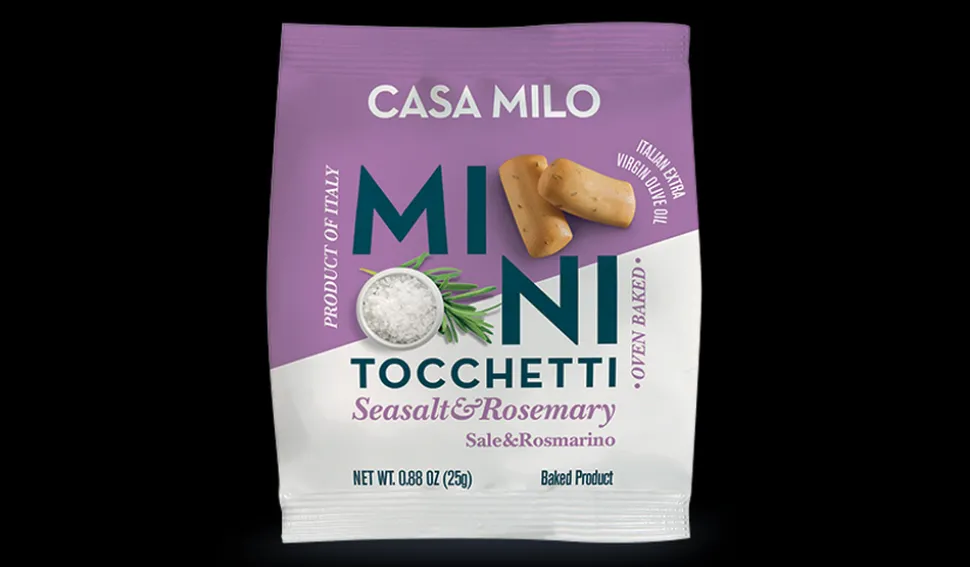 Mini tochetti, sel et romarin