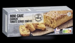 Mini-cake chorizo tomate cerise confite