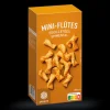Mini-flûtes feuilletées emmental