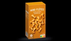 Mini-flûtes feuilletées emmental